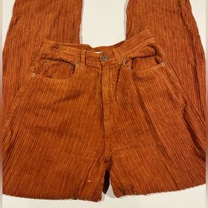 Burnt Orange Urban Outfitters BDG Corduroy Pants